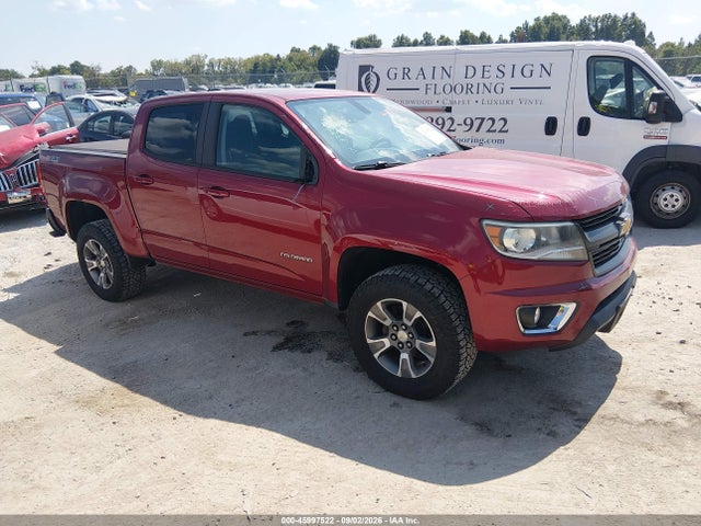 Aukcja sprzedaży 2017 Chevrolet Colorado Z71, vin: 1GCGTDEN0H1214400, numer aukcji: 45997522
