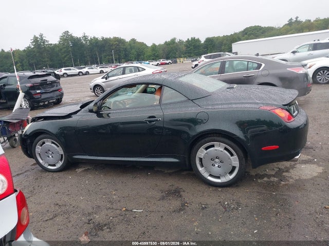 2004 Lexus Sc 430 მანქანა იყიდება აუქციონზე, vin: JTHFN48Y940055161, აუქციონის ნომერი: 45997530
