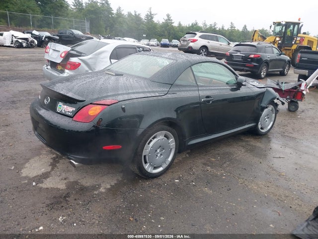2004 Lexus Sc 430 მანქანა იყიდება აუქციონზე, vin: JTHFN48Y940055161, აუქციონის ნომერი: 45997530