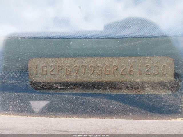 Aukcja sprzedaży 1986 Pontiac Fiero Gt, vin: 1G2PG9793GP261230, numer aukcji: 45997534