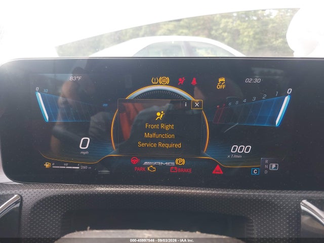 Aukcja sprzedaży 2022 Mercedes-benz Amg Cla 45 4matic, vin: W1K5J5DB2NN262016, numer aukcji: 45997546