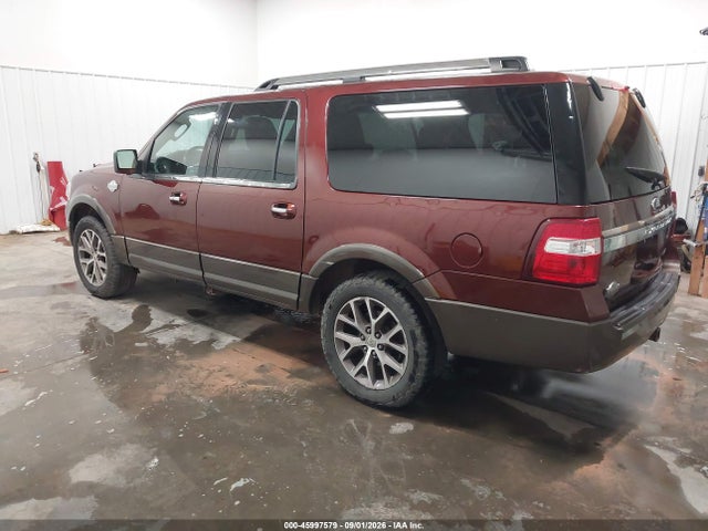 45997579 :رقم المزاد ، 1FMJK1JT0FEF10093 vin ، 2015 Ford Expedition El King Ranch مزاد بيع