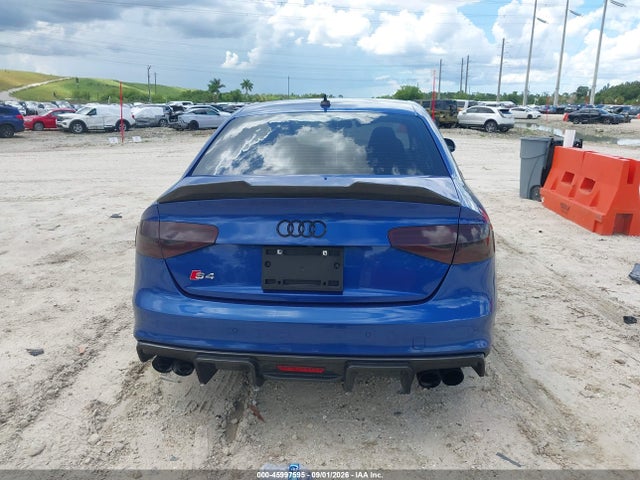 2016 Audi S4 Premium Plus მანქანა იყიდება აუქციონზე, vin: WAUBGBFL7GA002315, აუქციონის ნომერი: 45997595