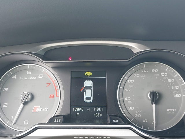 2016 Audi S4 Premium Plus მანქანა იყიდება აუქციონზე, vin: WAUBGBFL7GA002315, აუქციონის ნომერი: 45997595