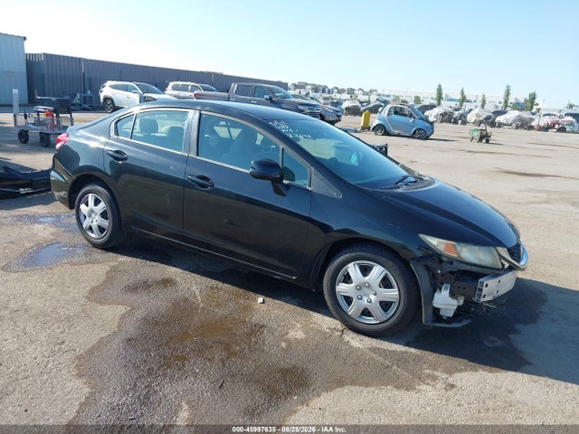 45997635 :رقم المزاد ، 19XFB2F50DE270894 vin ، 2013 Honda Civic Lx مزاد بيع