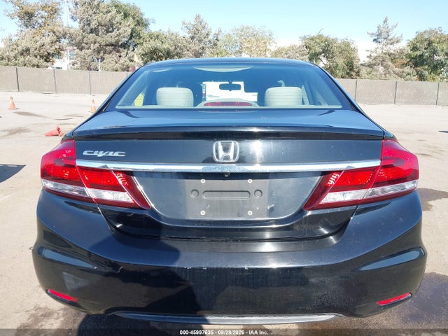 45997635 :رقم المزاد ، 19XFB2F50DE270894 vin ، 2013 Honda Civic Lx مزاد بيع