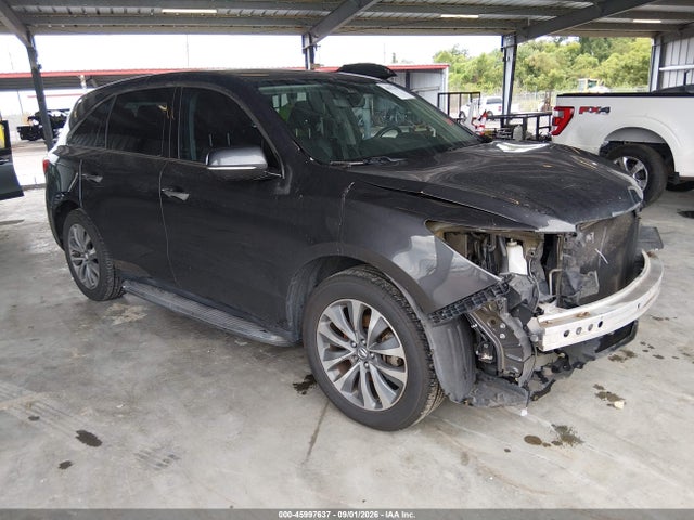 Продаж на аукціоні авто 2016 Acura Mdx Technology   Acurawatch Plus Packages/technology Package, vin: 5FRYD3H43GB009544, номер лоту: 45997637