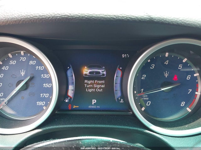 Aukcja sprzedaży 2016 Maserati Ghibli, vin: ZAM57XSA7G1181050, numer aukcji: 45997683