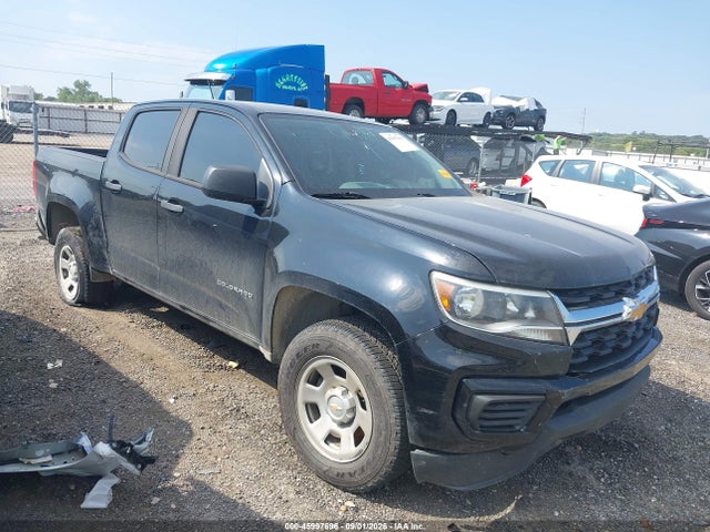 Aukcja sprzedaży 2021 Chevrolet Colorado 2wd  Short Box Wt, vin: 1GCGSBEA1M1111548, numer aukcji: 45997696