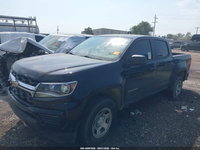 Auction sale of the 2021 Chevrolet Colorado 2wd  Short Box Wt, vin: 1GCGSBEA1M1111548, lot number: 45997696