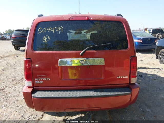 2007 Dodge Nitro Slt/rt მანქანა იყიდება აუქციონზე, vin: 1D8GU58K57W504459, აუქციონის ნომერი: 45997715
