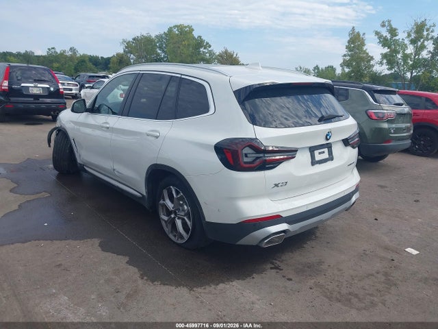Aukcja sprzedaży 2024 Bmw X3 Xdrive30i, vin: 5UX53DP08R9T97510, numer aukcji: 45997716