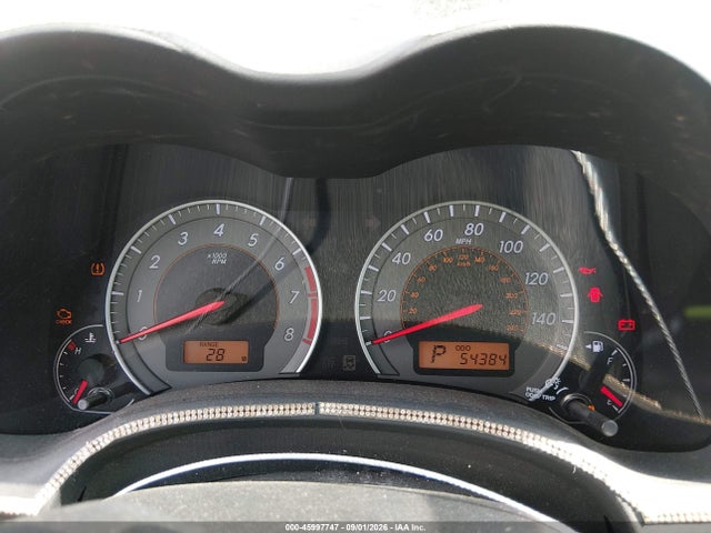 45997747 :رقم المزاد ، 1NXBU4EE5AZ174225 vin ، 2010 Toyota Corolla S مزاد بيع