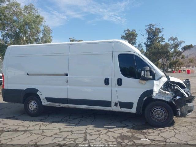 45997786 :رقم المزاد ، 3C6MRVJG1RE116528 vin ، 2024 Ram Promaster 3500 Cargo Van Tradesman High Roof 159 Wb Ext W/pass Seat مزاد بيع