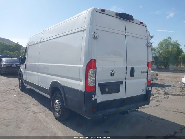 45997786 :رقم المزاد ، 3C6MRVJG1RE116528 vin ، 2024 Ram Promaster 3500 Cargo Van Tradesman High Roof 159 Wb Ext W/pass Seat مزاد بيع