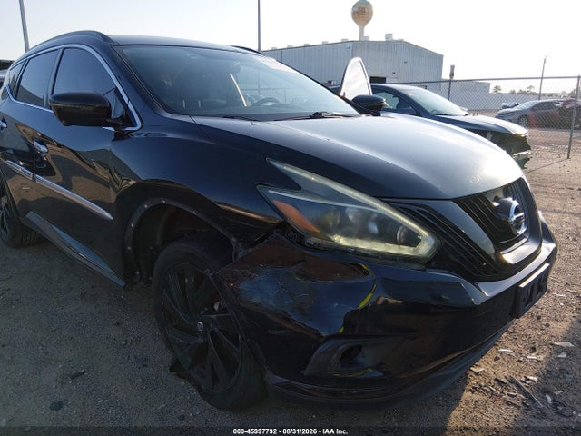 Aukcja sprzedaży 2018 Nissan Murano Sl, vin: 5N1AZ2MG4JN128187, numer aukcji: 45997792