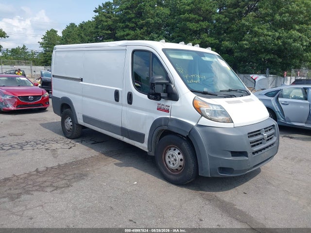 45997824 :رقم المزاد ، 3C6TRVAG8GE112792 vin ، 2016 Ram Promaster 1500 Low Roof مزاد بيع