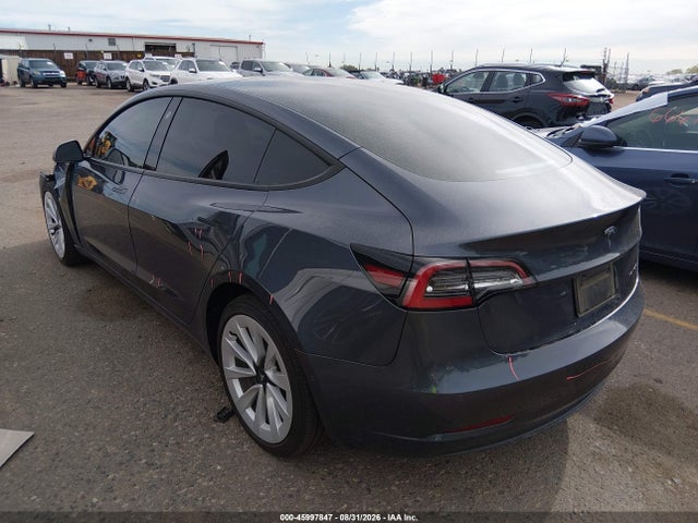 45997847 :رقم المزاد ، 5YJ3E1EB1NF294984 vin ، 2022 Tesla Model 3 Long Range Dual Motor All-wheel Drive مزاد بيع