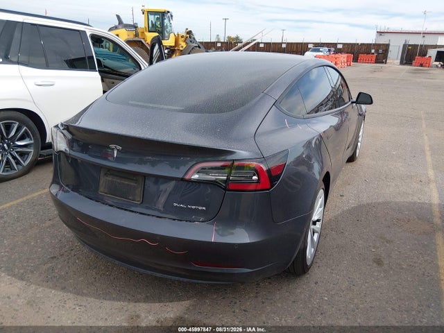 45997847 :رقم المزاد ، 5YJ3E1EB1NF294984 vin ، 2022 Tesla Model 3 Long Range Dual Motor All-wheel Drive مزاد بيع