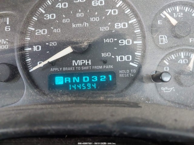 45997851 :رقم المزاد ، 1GCHK24U92E252907 vin ، 2002 Chevrolet Silverado 2500hd مزاد بيع