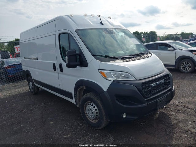 2025 Ram Promaster 3500 Tradesman High Roof 159 Wb W/pass Seat მანქანა იყიდება აუქციონზე, vin: 3C6MRVHG4SE546324, აუქციონის ნომერი: 45997853