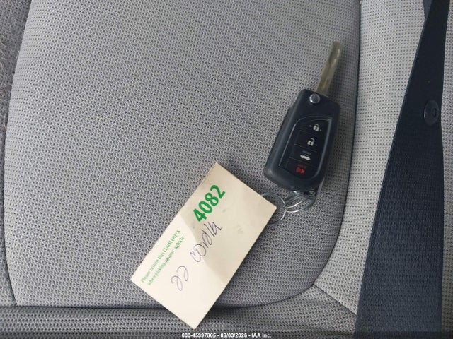 45997865 :رقم المزاد ، JTDEPMAE4NJ197100 vin ، 2022 Toyota Corolla Le مزاد بيع