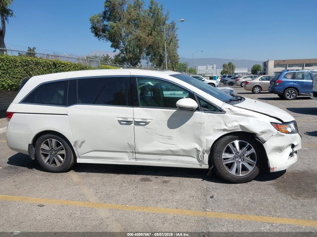 2014 Honda Odyssey Touring/touring Elite მანქანა იყიდება აუქციონზე, vin: 5FNRL5H93EB112704, აუქციონის ნომერი: 45997867