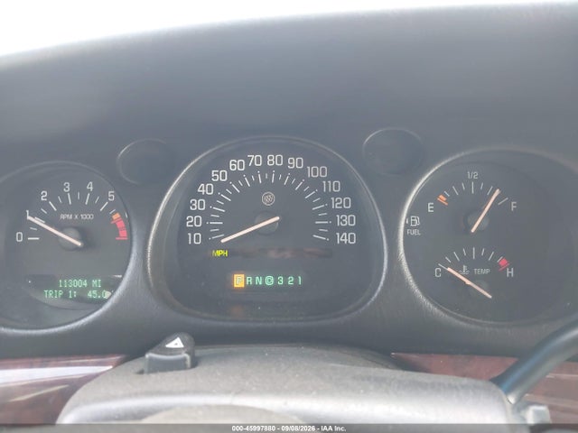 2005 Buick Lesabre Limited მანქანა იყიდება აუქციონზე, vin: 1G4HR54K85U222587, აუქციონის ნომერი: 45997880