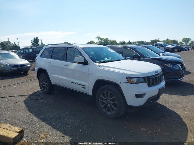 Aukcja sprzedaży 2016 Jeep Grand Cherokee Limited 75th Anniversary, vin: 1C4RJFBG5GC376526, numer aukcji: 45997942