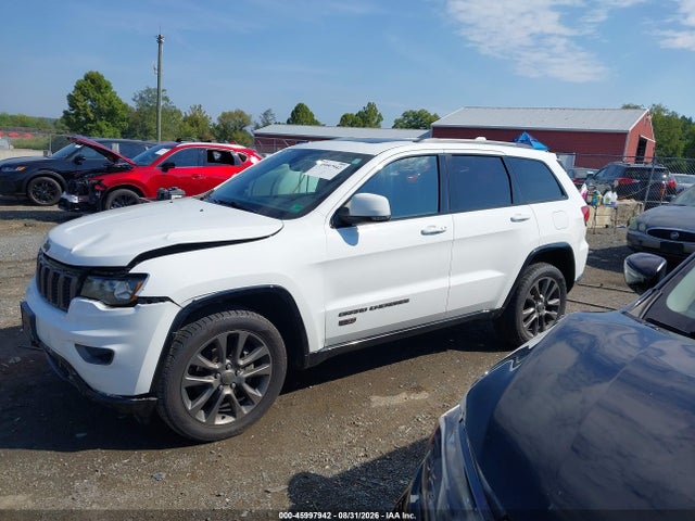 Продажа на аукционе авто 2016 Jeep Grand Cherokee Limited 75th Anniversary, vin: 1C4RJFBG5GC376526, номер лота: 45997942