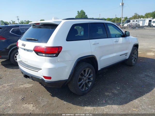 Продажа на аукционе авто 2016 Jeep Grand Cherokee Limited 75th Anniversary, vin: 1C4RJFBG5GC376526, номер лота: 45997942