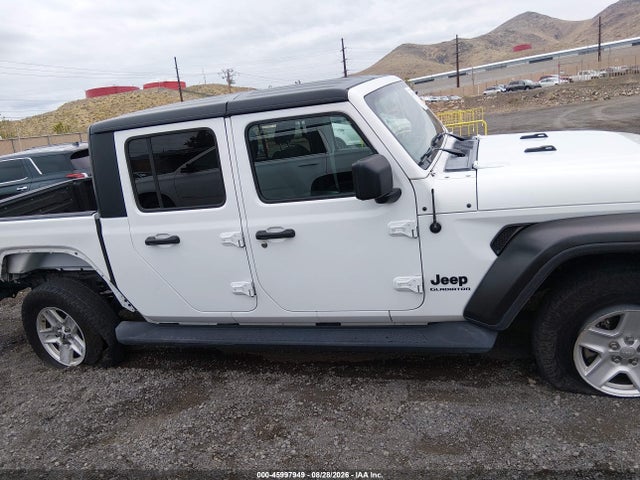 45997949 :رقم المزاد ، 1C6HJTAG4LL192448 vin ، 2020 Jeep Gladiator Sport S 4x4 مزاد بيع