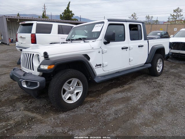 45997949 :رقم المزاد ، 1C6HJTAG4LL192448 vin ، 2020 Jeep Gladiator Sport S 4x4 مزاد بيع