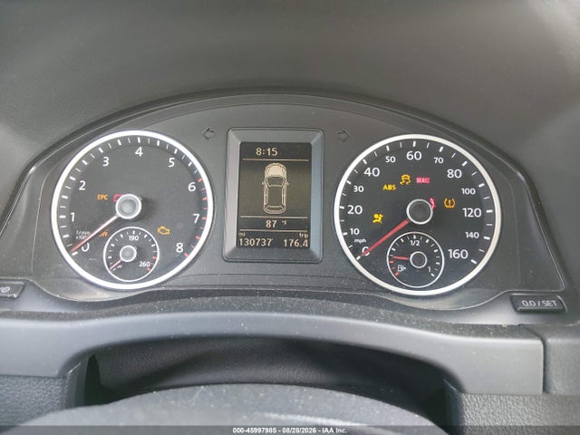 2013 Volkswagen Tiguan S მანქანა იყიდება აუქციონზე, vin: WVGAV7AX6DW540073, აუქციონის ნომერი: 45997985