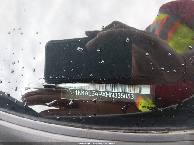 Продажа на аукционе авто 2017 Nissan Altima 2.5 S, vin: 1N4AL3APXHN335053, номер лота: 45998001