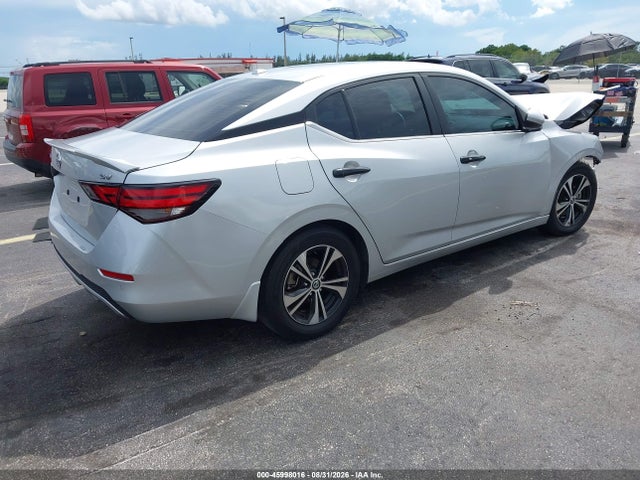 45998016 :رقم المزاد ، 3N1AB8CV0NY304997 vin ، 2022 Nissan Sentra Sv Xtronic Cvt مزاد بيع