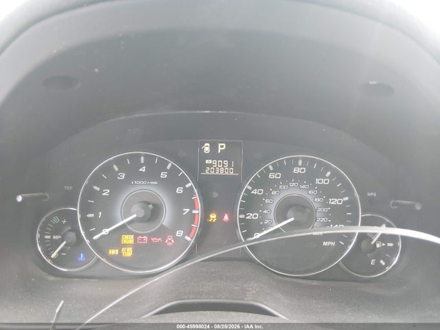 45998024 :رقم المزاد ، 4S4BRBAC7A3386186 vin ، 2010 Subaru Outback 2.5i مزاد بيع