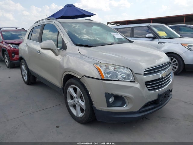 45998043 :رقم المزاد ، 3GNCJMSB1GL277180 vin ، 2016 Chevrolet Trax Ltz مزاد بيع