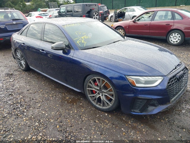 2021 Audi S4 Premium Plus Tfsi Quattro Tiptronic მანქანა იყიდება აუქციონზე, vin: WAUB4AF48MA015551, აუქციონის ნომერი: 45998051