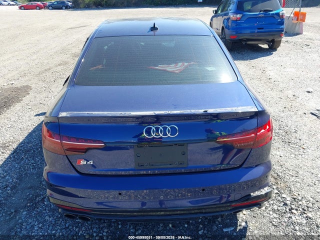 2021 Audi S4 Premium Plus Tfsi Quattro Tiptronic მანქანა იყიდება აუქციონზე, vin: WAUB4AF48MA015551, აუქციონის ნომერი: 45998051