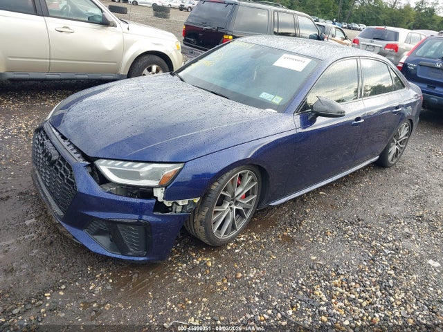 2021 Audi S4 Premium Plus Tfsi Quattro Tiptronic მანქანა იყიდება აუქციონზე, vin: WAUB4AF48MA015551, აუქციონის ნომერი: 45998051