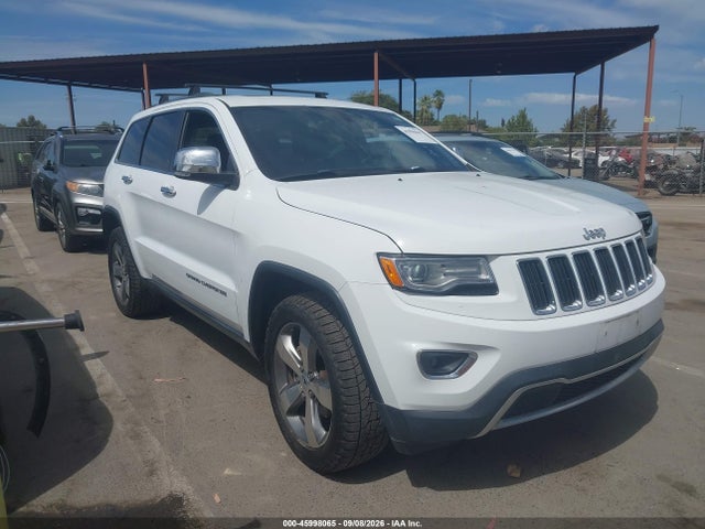 Продаж на аукціоні авто 2015 Jeep Grand Cherokee Limited, vin: 1C4RJFBG5FC956437, номер лоту: 45998065