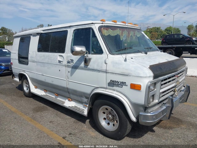 1986 Chevrolet G20 მანქანა იყიდება აუქციონზე, vin: 1GBEG25F2G7128370, აუქციონის ნომერი: 45998143
