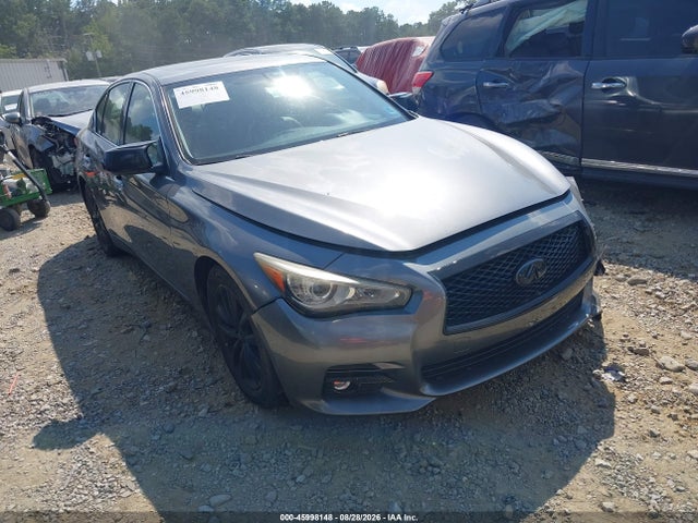2014 Infiniti Q50 Premium/sport მანქანა იყიდება აუქციონზე, vin: JN1BV7AP9EM690087, აუქციონის ნომერი: 45998148