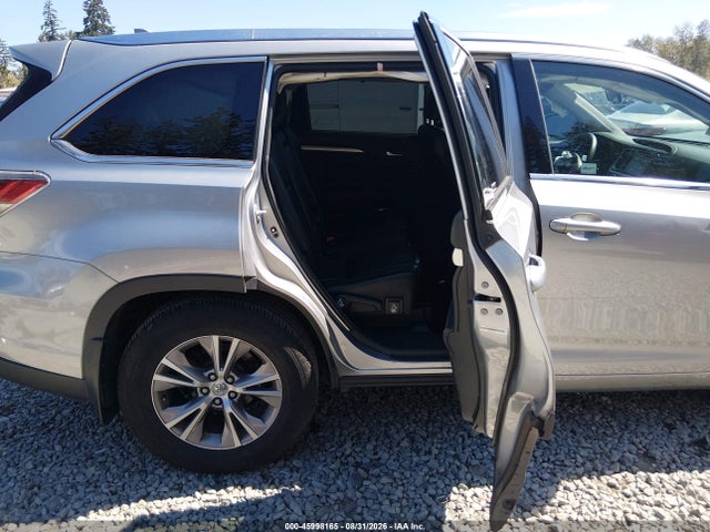 Toyota Highlander Xle V6 2015 5TDJKRFH1FS207602 Image 8