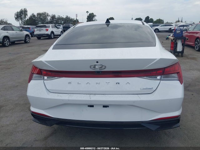 Продаж на аукціоні авто 2021 Hyundai Elantra Limited, vin: 5NPLP4AG0MH042222, номер лоту: 45998212
