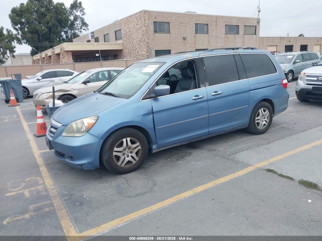 Aukcja sprzedaży 2007 Honda Odyssey Ex-l, vin: 5FNRL38607B046206, numer aukcji: 45998259