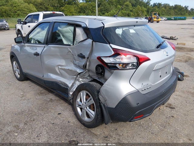 2020 Nissan Kicks S Xtronic Cvt მანქანა იყიდება აუქციონზე, vin: 3N1CP5BV8LL535439, აუქციონის ნომერი: 45998260