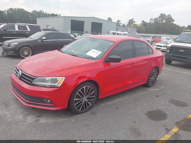 45998438 :رقم المزاد ، 3VWD17AJ8GM400584 vin ، 2016 Volkswagen Jetta 1.8t Sport مزاد بيع