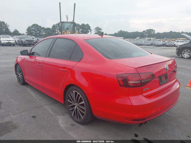 45998438 :رقم المزاد ، 3VWD17AJ8GM400584 vin ، 2016 Volkswagen Jetta 1.8t Sport مزاد بيع